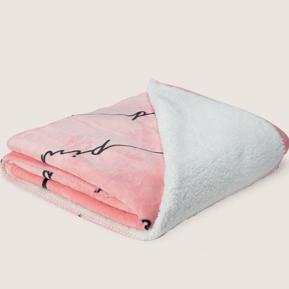 PINK Victoria's Secret Bedding Victorias Secret Pink Blanket Poshmark